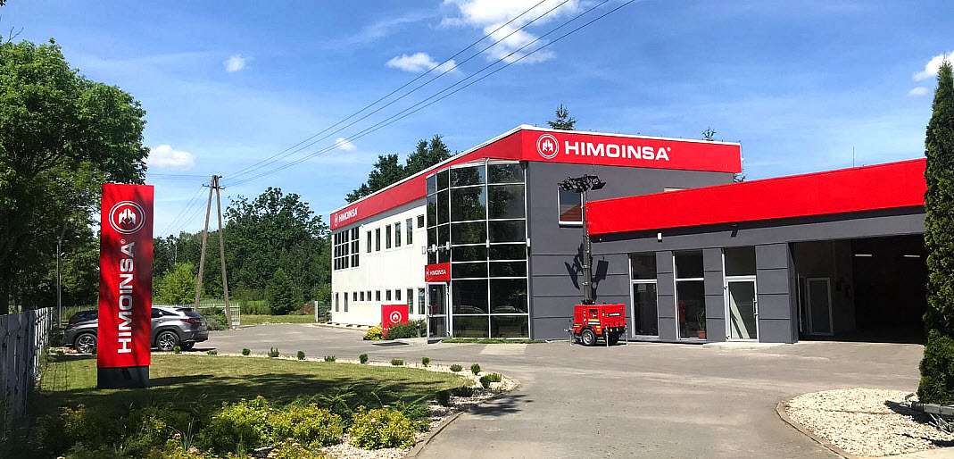 HIMOINSA inaugura sus nuevas instalaciones  de 10.000 m2 en Polonia