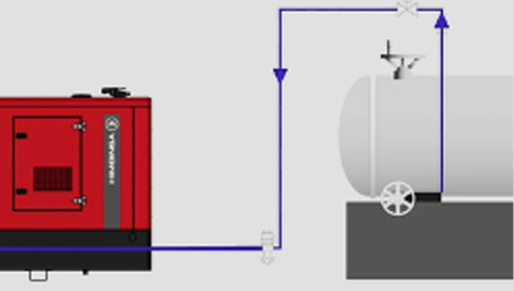 Suministro de combustible para grupos electrógenos ¿Cuándo y cómo usar un depósito externo?